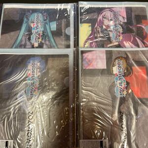 プロジェクトセカイ×ZOZOTOWN第一弾グッズセット(アクリルスタンドetc)『初音ミク、巡音ルカ、MEIKO、KAITO』 バーチャルシンガー