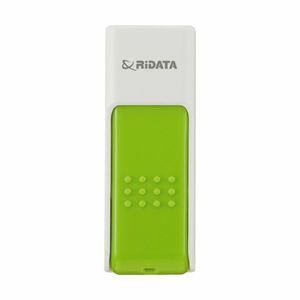 【新品】(まとめ) RiDATA ラベル付USBメモリー64GB ホワイト/グリーン RDA-ID50U064GWT/GR 1個 【×5セット】