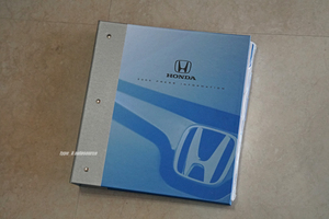 USホンダ 2005年 ’05 HONDA PRESS INFO KIT プレス インフォ キットUSDM北米JDM 米国 ホンダ CIVIC ACCORD CR-V ODYSSEY PILOT S2000