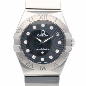 オメガ コンステレーション 腕時計 時計 ステンレススチール 12310246051002 クオーツ レディース 1年保証 OMEGA 中古