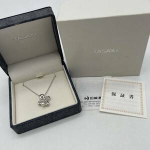 TASAKI タサキ ネックレス フラワー パール シルバー アクセサリー P1817