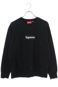 シュプリーム SUPREME 18AW Box Logo Crewneck サイズ:M ボックスロゴクルーネックスウェット 中古 OM10