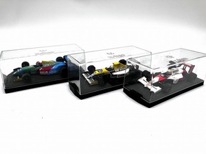 オニキス ONYX 1/43 F1 3台まとめ売り ケースサイズ：横 約13.5㎝ 縦 約5.5㎝ 奥行 約5.5㎝ 現状品 