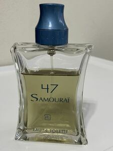 サムライ　samourai 香水 47 オーデトワレ eau de toilette ナチュラルスプレー natural spray 75ml 残量たっぷり　定形外発送350円