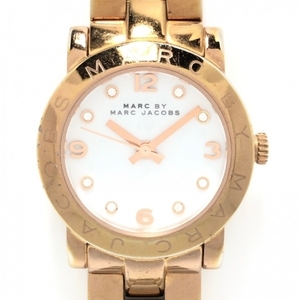 MARC BY MARC JACOBS(マークジェイコブス) 腕時計 - MBM3078 レディース ラインストーンインデックス 白