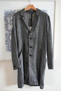 RIPVANWINKLE HEAVY LINEN SOLID COAT コート 22SS サイズS 未使用品 リップヴァンウィンクル RW-429 ジャケット ブルゾン カーディガン