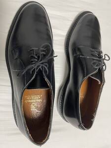 Allen Edmonds プレーントゥシューズ サイズ 9.5E (27.5cm) カーフ ブラック 中古美品