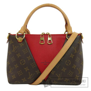 LOUIS VUITTON ルイヴィトン M43966 Vトート BB ハンドバッグ モノグラムキャンバス レディース 中古