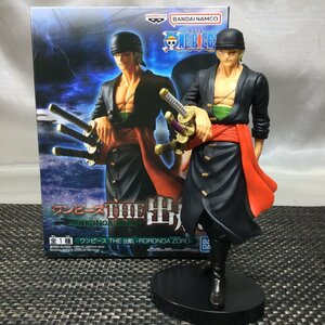 【中古/現状品/TSS】BANPRESTO バンプレスト ワンピース THE 出航 RORONOA ZORO ゾロ フィギュア アミューズメント品　MZ0727