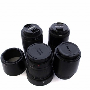 タムロン ミノルタ シグマ tamron minolta sigma 一眼レス レンズ 4本セット 黒 ブラック 209880 319706 19206065 2063489