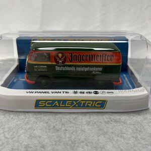 スケーレックストリック SCALEXTRIC 1/32 スロットカー Volkswagen Jagermeister Panel Van T1b Green Orenge C3938 フォルクスワーゲン