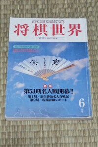 ☆　 将棋世界 1995年6月号 53期名人戦開幕　羽生善治名人自戦記