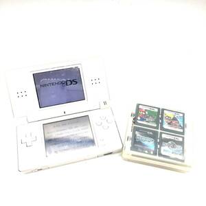 【まとめ】Nintendo DS Lite 任天堂 ニンテンドーDSライト 本体＋ソフト大量まとめ/マリオ ポケモン NARUTO