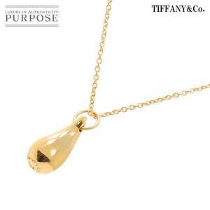 ティファニー TIFFANY&Co. ティアドロップ ネックレス 41cm K18 YG イエローゴールド 750 Teardrop Necklace 90252807