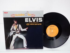 Elvis Presley(エルヴィス・プレスリー)「Elvis As Recorded At Madison Square Garden」LP（12インチ）/RCA(R4P-5032)/ロック