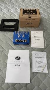 PHIL JONES BASS. BASS EQ PRE-AMP DI. PE5去年の9月にツカモト楽器で新品購入　5回ぐらい自宅で使用しただけです。