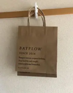 #BAYFLOW #非売品ショップ袋　2枚セット（未使用）