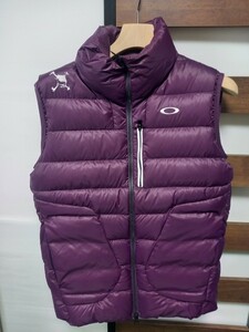 未使用品◇OAKLEY/オークリー◇SKULL TRANSFORM DOWN VEST/スカル トランスフォーム ダウンベスト◇80V ( Purple Haze )◇サイズ:M(US S)