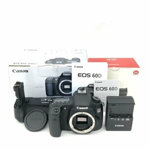 Canon キャノン EOS 60D 一眼レフ デジタルカメラ//Battery Grip BG-E9 2点 おまとめ 箱・付属品あり【CFBC1033】