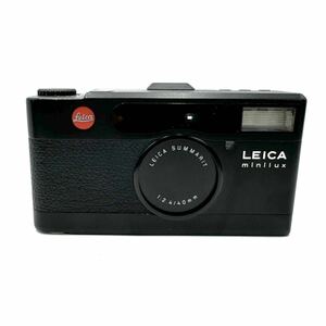 LEICA minilux SUMMARIT F2.4 40mm コンパクトフィルムカメラ ブラック ライカ