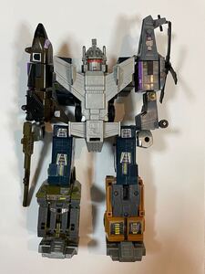 トランスフォーマー　G1 コンバットロン合体兵士 ブルーティカス　当時物　 ジャンク　TRANSFORMERS