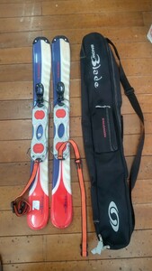 C1099 SALOMON snowblade BUZZ99.9 99cm &バイン スキーボード/スノーブレード/スキー/ファンスキー/サロモン 現状品 JUNK