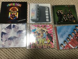 【即決】関ジャニ∞ CD 6枚セット gift green 愛でした 通常盤 関風ファイティング Crystal 通常盤 JUKEBOX 通常盤 wonderful world 初回B