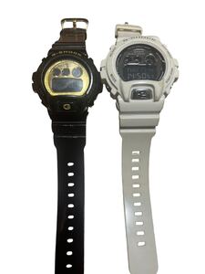 1円〜CASIO G-SHOCK Resistant 2本セット　GD-X6900FB DW-6900CB