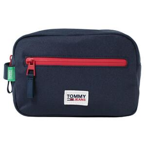 ☆匿名発送☆新品タグ付き ネイビー TOMMY HILFIGER トミーヒルフィガー トミージーンズ ポーチ ミニバッグ ゴルフポーチ 