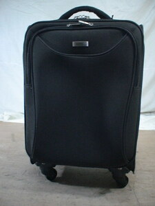 3324　黒 　鍵付　スーツケース　キャリケース　旅行用　ビジネストラベルバック