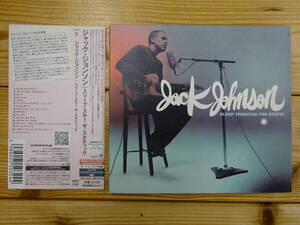 中古 CD ■JACK JOHNSON 『SLEEP THROUGH THE STATIC』帯付き 国内盤 ジャック ジョンソン