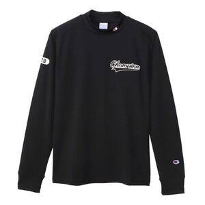 ★チャンピオン ゴルフ Champion GOLF 定価10890円 新品 メンズ 速乾 UV 抗菌防臭 モックネック 長袖 シャツ[C3YG401-090-L]三 弐★QWER