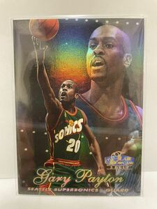 NBAカード　ゲイリー・ペイトン　GARY PAYTON FLAIR SHOWCASE STYLE FLEER’97-‘98 SHOWTIME 【ソニックス時代】