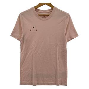 ゆうパケットOK NIKE ナイキ JORDAN　プリント 半袖Ｔシャツ sizeS/ライトピンク