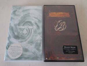 H00023711/〇VHSビデオx2/「MALICE MIZER、merveilles、ヴェル・エール セット」