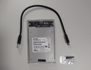 TOSHIBA 東芝 SSD THNSNJ256GCSY 256GB ケース付き 送料別１円 