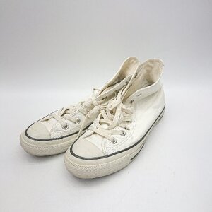 ◇ Θ CONVERSE コンバース 1SD055 ALL STAR オールスター ハイカットスニーカー サイズ24.5 ベージュ レディース E