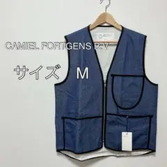 CAMIEL FORTGENS B.V. デニムベスト Mサイズ　新品タグ付き