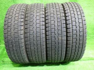 中古 ダンロップ タイヤ 冬 145/80R12 4本 2020年 SV01