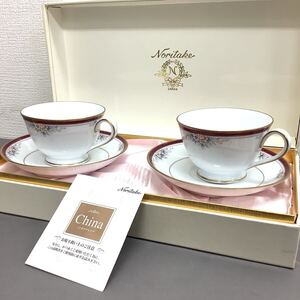 Noritake ノリタケ ヴィラヘヴン カップ アンド ソーサー 金彩 洋食器 ノリタケチャイナ ペア ティーカップ セット