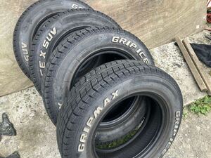 GRIPMAX GRIP ICE SUV 145/80R12c 2021年製 4本 ホワイトレター