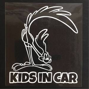 ステッカー KIDS IN CAR ロードランナー