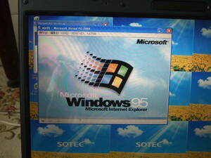 きれい Win95 Win98 XP Sotec WE series C.M 1.60GHz/160GB/1.5GB/office2007/Multi