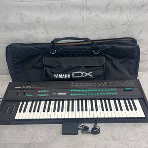 IK-250204-4-H 【ジャンク】YAMAHA DX7＜バッテリー切れ＞ヤマハ シンセサイザー 61鍵 キーボード FM音源 