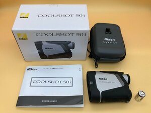 ＜中古品＞Nikon ゴルフ用 レーザー距離計 COOLSHOT 50i LCS50I（30924060708814SM）