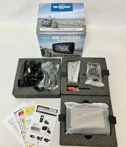 X-RIDE 5インチ バイクナビ RM-XR555XL バイク用ポータブルナビゲーション Wi-Fi 付属品多数IPX5防水仕様 Bluetooth