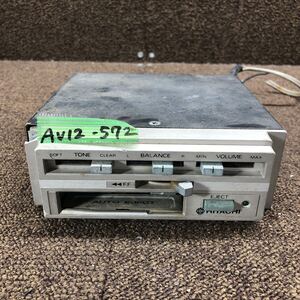 AV12-572 激安 カーステレオ HITACHI 日立 CS-460 50774588 カセットデッキ オーディオ 通電未確認 ジャンク