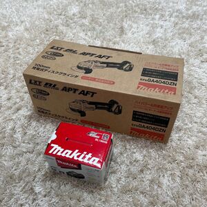 新品未使用 未開封 バッテリー付属 makita マキタ 充電式ディスクグラインダ GA404DZN 18V 6.0Ah 合計51,800円