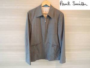 ★Paul Smith★（ポールスミス)ウールZIPブルゾン/グレー/M