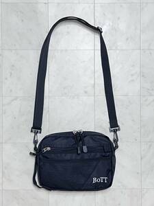 【美品】BoTT ボットsport shoulder bag スポーツ ショルダー バッグ ブラック